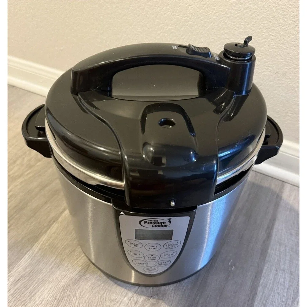 Cook's Essentials 6L Electronic Digital Pressure Cooking System EPC460 New